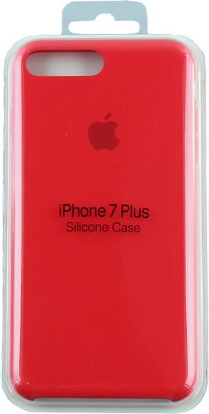 Оригинален Силиконов Калъф за Apple iPhone 8/7 Plus, Silicone Case Mmwn2, Червен (3)