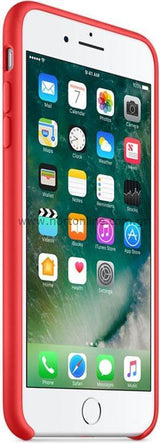 Оригинален Силиконов Калъф за Apple iPhone 8/7 Plus, Silicone Case Mmwn2, Червен (2)