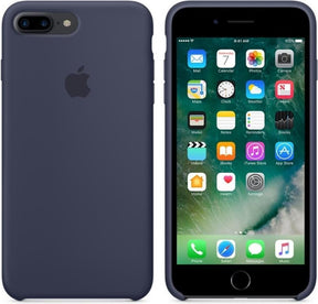 Оригинален Силиконов Калъф за Apple iPhone 8/7 Plus, Silicone Case Mmqu2 Midnight, Син