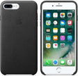 Оригинален Кожен Калъф за Apple iPhone 8/7 Plus, Leather Case, Черен