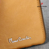Калъф от Естествена Кожа за Samsung S8, Pierre Cardin Pcs-P15 Case, Кафяв (4)
