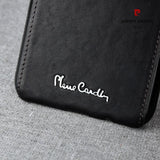 Калъф от Естествена Кожа за Samsung S8 Plus, Pierre Cardin Pcs-P15 Case, Черен (4)
