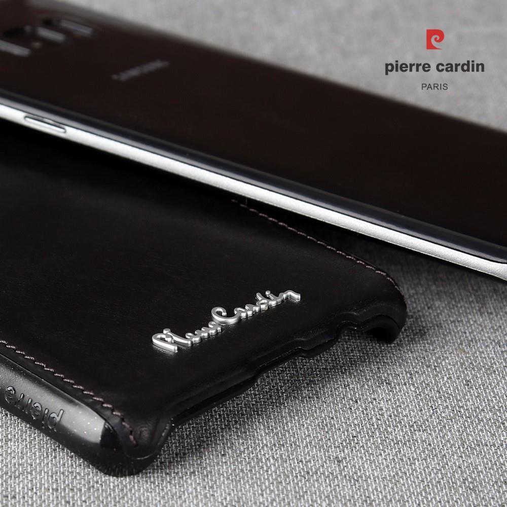 Калъф от Естествена Кожа за Samsung S8, Pierre Cardin Pcs-P15 Case, Черен (6)
