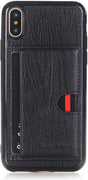 Калъф от Естествена Кожа за iPhone XS/X, Pierre Cardin Pcl-P11 Case, Черен
