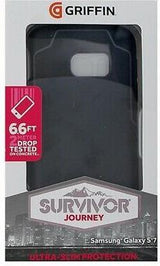 Противоударен Хибриден Калъф за Samsung S7 Edge, Griffin Suvivor Journey Case, Черен (5)