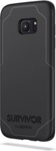 Противоударен Хибриден Калъф за Samsung S7 Edge, Griffin Suvivor Journey Case, Черен (3)