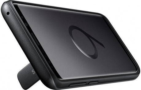 Оригинален Противоударен Калъф за Samsung S9 Protective Standing Cover Case Ef-Rg960cbegww, Черен (3)
