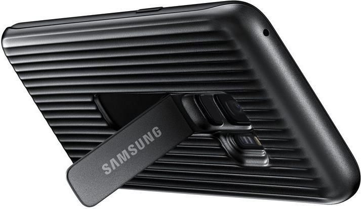 Оригинален Противоударен Калъф за Samsung S9 Protective Standing Cover Case Ef-Rg960cbegww, Черен (2)