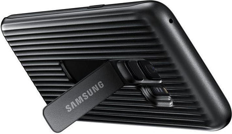 Оригинален Противоударен Калъф за Samsung S9 Protective Standing Cover Case Ef-Rg960cbegww, Черен (2)