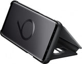 Оригинален Активен Калъф за Samsung S9 Plus Clear View Cover Book Case Ef-Zg965cb, Черен (2)