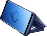 Оригинален Активен Калъф за Samsung S9 Clear View Cover Book Case Ef-Zg960cl, Син (2)