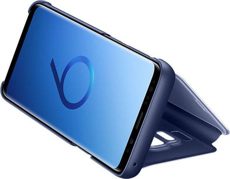 Оригинален Активен Калъф за Samsung S9 Clear View Cover Book Case Ef-Zg960cl, Син (2)