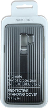 Оригинален Противоударен Калъф за Samsung S9 Plus Protective Standing Cover Case Ef-Rg965cs, Сребрист (5)