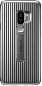 Оригинален Противоударен Калъф за Samsung S9 Plus Protective Standing Cover Case Ef-Rg965cs, Сребрист