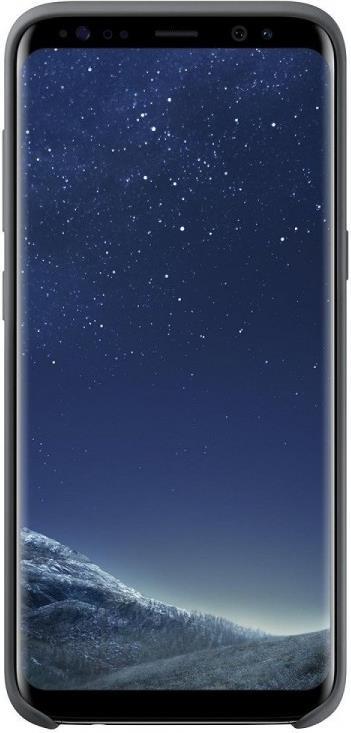 Оригинален Силиконов Калъф за Samsung S8 Plus Silicone Cover Case Ef-Pg955ts, Черен (2)