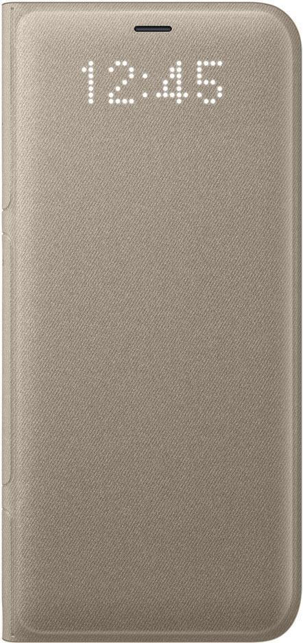 Оригинален Активен Калъф за Samsung S8 Plus Led View Cover Book Case Ef-Ng955pfegww, Златист