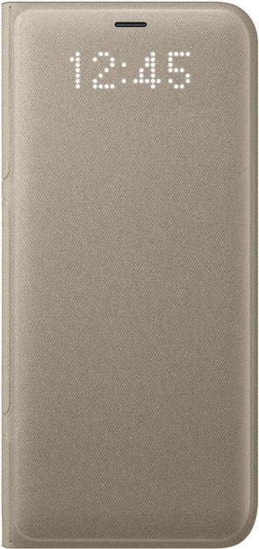 Оригинален Активен Калъф за Samsung S8 Plus Led View Cover Book Case Ef-Ng955pfegww, Златист