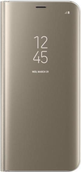 Оригинален Активен Калъф за Samsung S8 Plus Clear View Cover Book Case Ef-Zg955cf, Златист