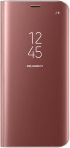 Оригинален Активен Калъф за Samsung S8 Plus Clear View Cover Book Case Ef-Zg955cp, Розов