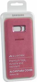 Оригинален Кожен Калъф за Samsung S8 Plus Alcantara Cover Case Ef-Xg955apegww, Розов (3)