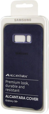 Оригинален Кожен Калъф за Samsung S8 Plus Alcantara Cover Case Ef-Xg955al, Син (3)