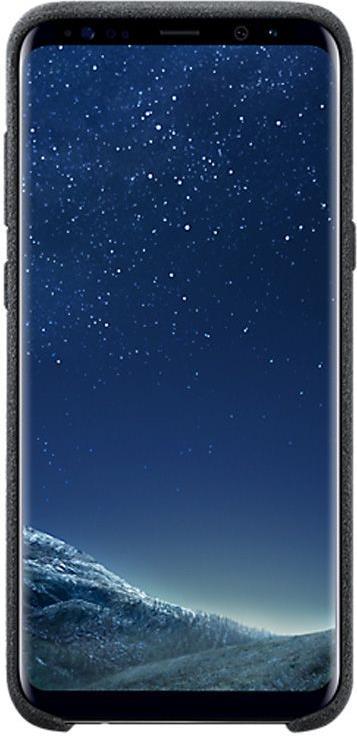 Оригинален Кожен Калъф за Samsung S8 Plus Alcantara Cover Case Ef-Xg955as, Черен (2)