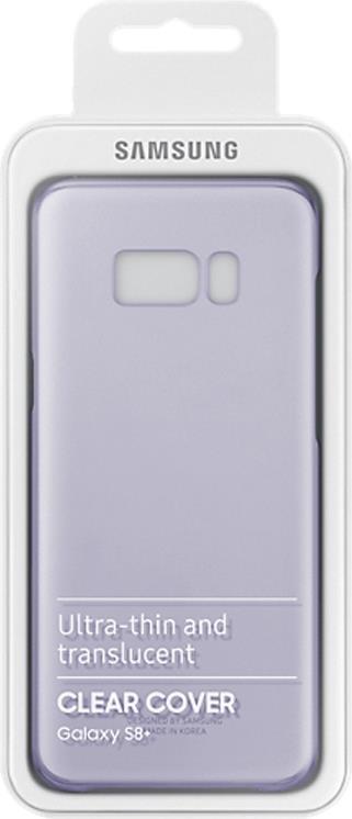 Оригинален Твърд Калъф за Samsung S8 Plus Clear Cover Case Ef-Qg955cvegww, Лилав (4)
