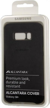 Оригинален Кожен Калъф за Samsung S8 Plus Alcantara Cover Case Ef-Xg955as, Черен (3)
