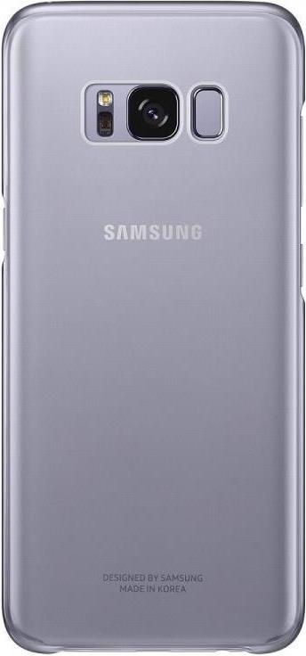 Оригинален Твърд Калъф за Samsung S8 Plus Clear Cover Case Ef-Qg955cvegww, Лилав