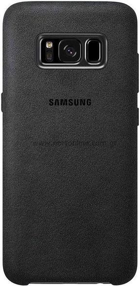 Оригинален Кожен Калъф за Samsung S8 Alcantara Cover Case Ef-Xg950as, Черен