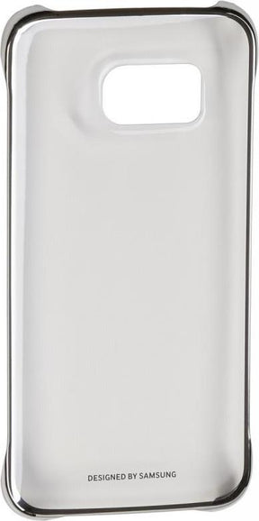 Оригинален Твърд Калъф за Samsung S6 Edge Clear Cover Case Ef-Qg925bs, Сребрист