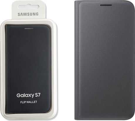 Оригинален Активен Калъф за Samsung S7 Book Case Ef-Wg930pb, Черен (4)