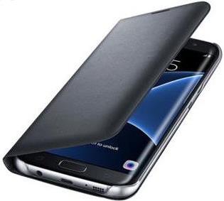 Оригинален Активен Калъф за Samsung S7 Book Case Ef-Wg930pb, Черен (3)
