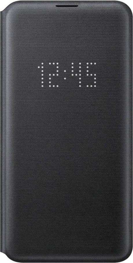 Оригинален Активен Калъф за Samsung S10e Led View Cover Book Case EF-NG970PBEGWW, Черен