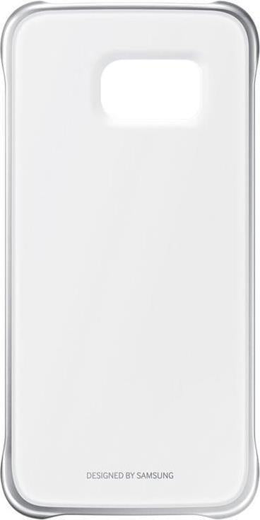 Оригинален Твърд Калъф за Samsung S6 Clear Cover Case Ef-Qg920bsegww, Сребрист