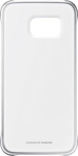 Оригинален Твърд Калъф за Samsung S6 Clear Cover Case Ef-Qg920bsegww, Сребрист
