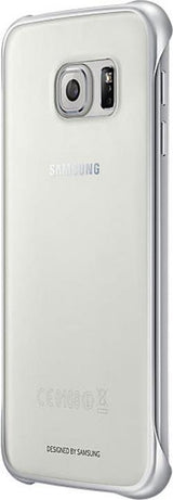 Оригинален Твърд Калъф за Samsung S6 Clear Cover Case Ef-Qg920bsegww, Сребрист (2)