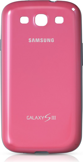 Оригинален Силиконов Калъф за Samsung S3 Silicone Cover Case Efc-1g6bpecstd, Розов
