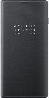 Оригинален Активен Калъф за Samsung S10 Led View Cover Book Case EF-NG973PBEGWW, Черен