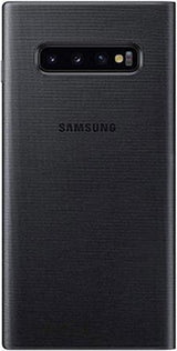 Оригинален Активен Калъф за Samsung S10 Plus Led View Cover Book Case Ef-Ng975pb, Черен (2)