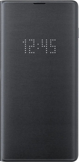 Оригинален Активен Калъф за Samsung S10 Plus Led View Cover Book Case Ef-Ng975pb, Черен