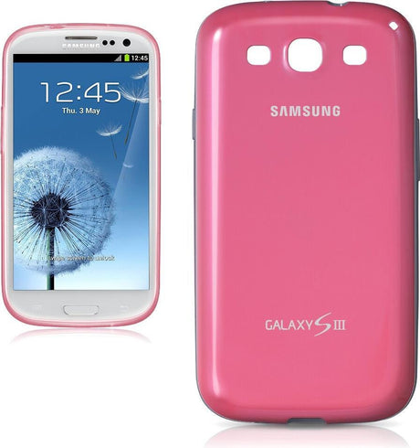 Оригинален Силиконов Калъф за Samsung S3 Silicone Cover Case Efc-1g6bpecstd, Розов (2)