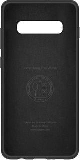 Противоударен Силиконов Калъф за Samsung S10, Spigen Silicone Fit Case, Черен (3)