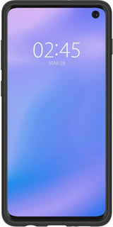 Противоударен Силиконов Калъф за Samsung S10, Spigen Silicone Fit Case, Черен (4)
