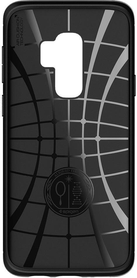 Противоударен Силиконов Калъф за Samsung S9 Plus, Spigen Rugged Armor Case, Черен (7)