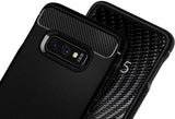 Противоударен Силиконов Калъф за Samsung S10e, Spigen Rugged Armor Case, Черен (7)
