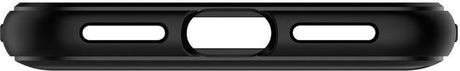 Противоударен Силиконов Калъф за iPhone XS/X, Spigen Rugged Armor Case, Черен (7)
