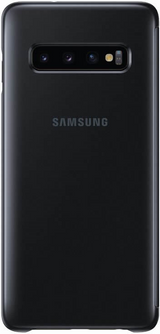 Оригинален Активен Калъф за Samsung S10 Clear View Cover Book Case Ef-Zg973cb, Черен (2)