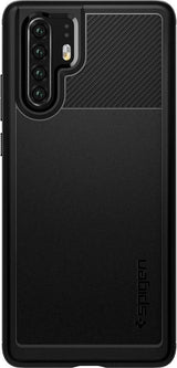 Противоударен Силиконов Калъф за Huawei P30 Pro, Spigen Rugged Armor Case, Черен (2)