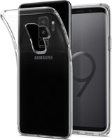 Противоударен Силиконов Калъф за Samsung S9 Plus, Spigen Liquid Crystal Case, Прозрачен (3)